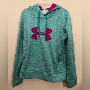 Under Armour Sweatshirt Womens large Hoodie Pullover